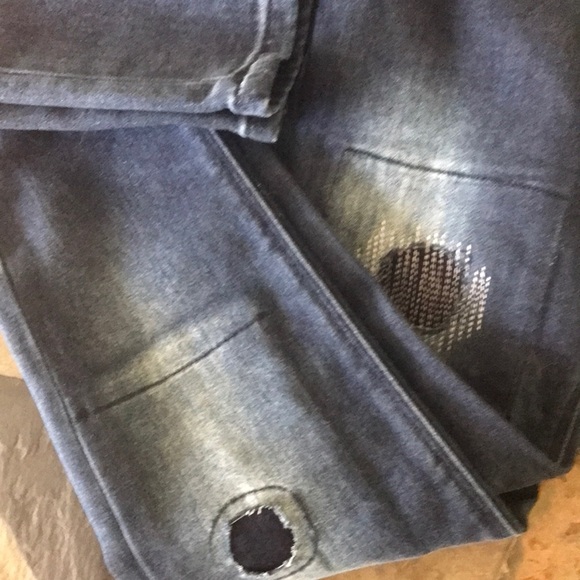 HUDSON Girls Distressed Skinny Jeans NWT - Picture 4 of 15